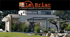 Desktop Screenshot of menuiserieslebriac.com